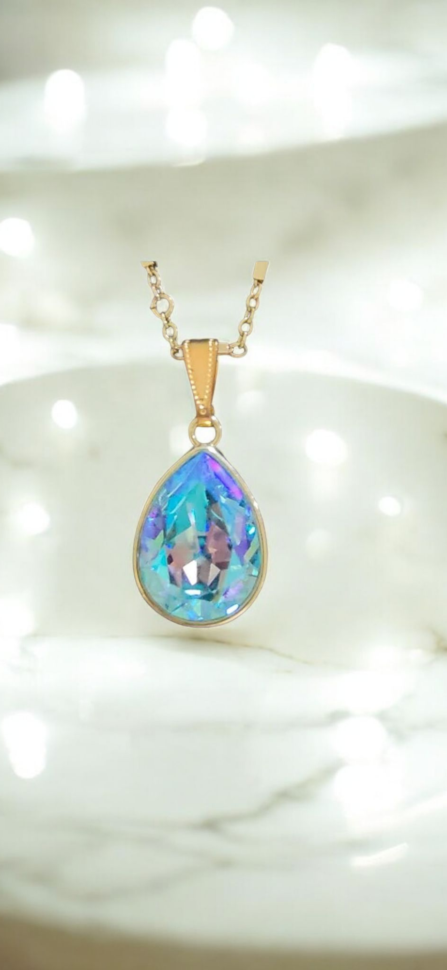 Swarovski Pear Shaped Focal Pendant
