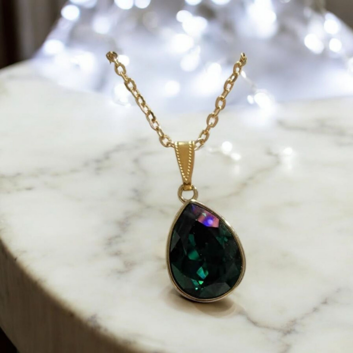 Swarovski Pear Shaped Focal Pendant