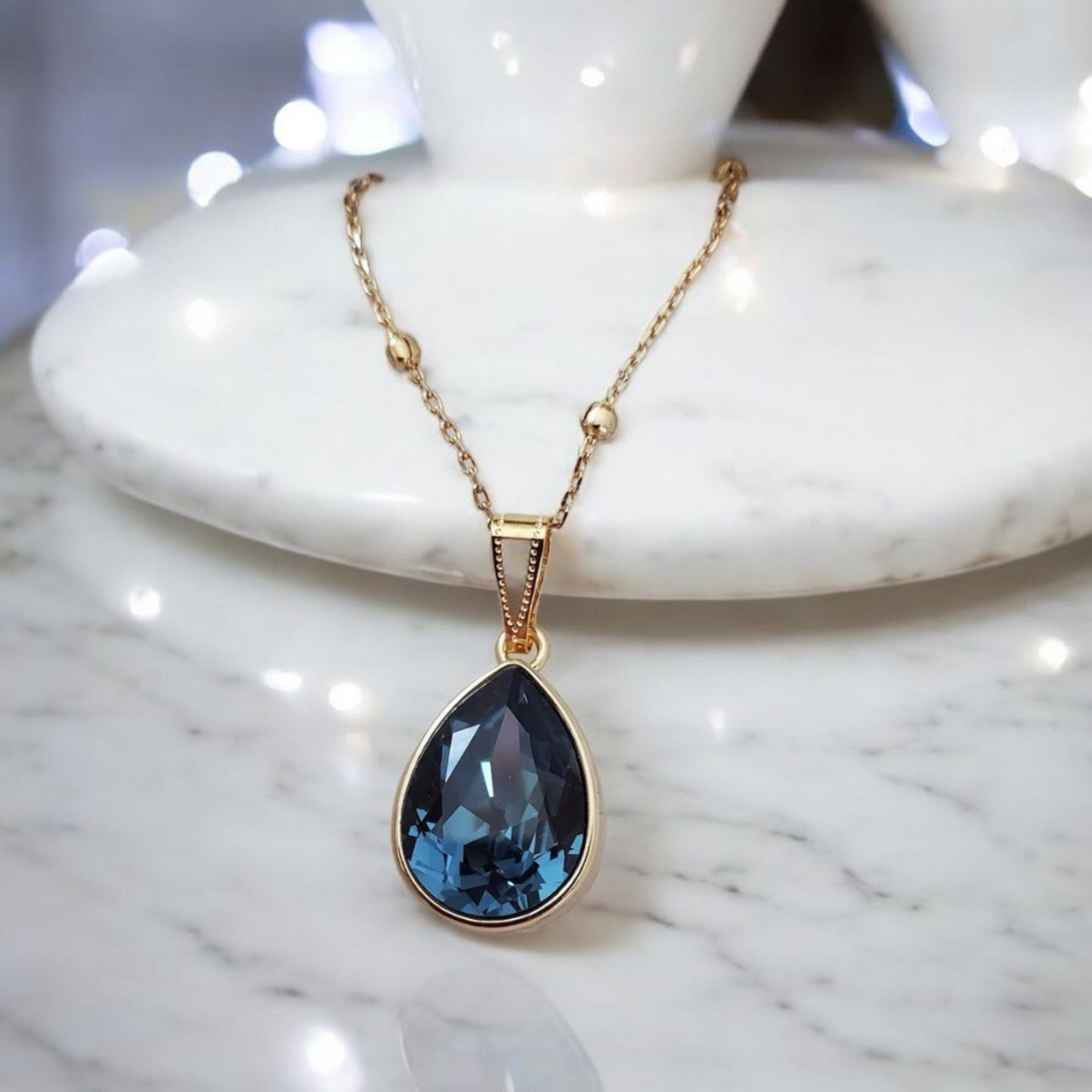 Swarovski Pear Shaped Focal Pendant