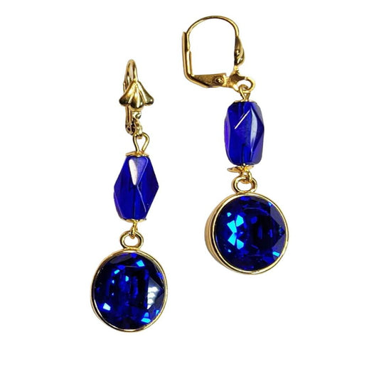 Swarovski Crystal Oval Dangle Earring