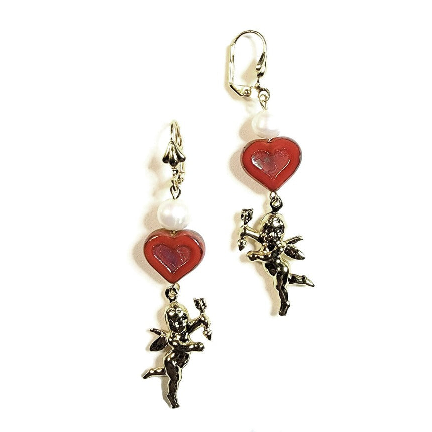 Cupid Dangle Earring